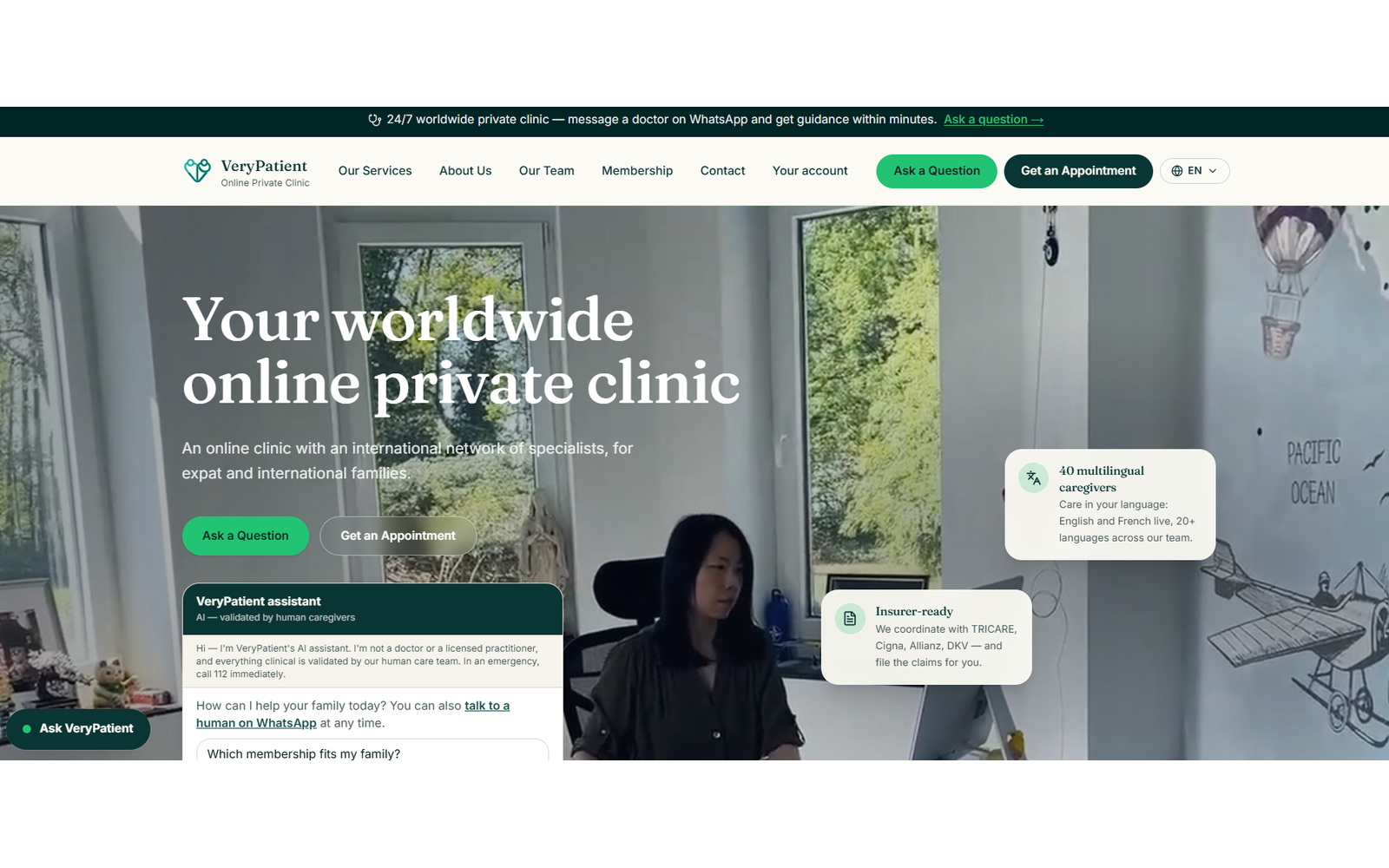 VeryPatient — Cashless Network & Elite Medical Concierge — < 5-min GP telehealth via Heals, doorstep medication delivery & chief professor 2nd opinions.